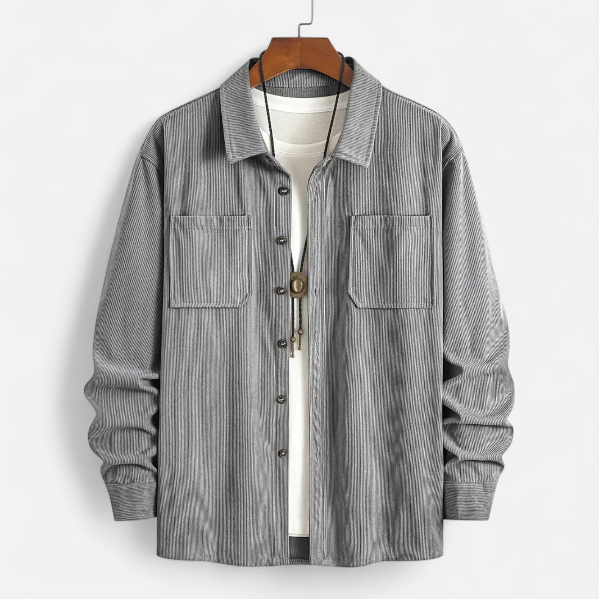 Elrien | Men’s Corduroy Shirt Jacket Ivy Heritage