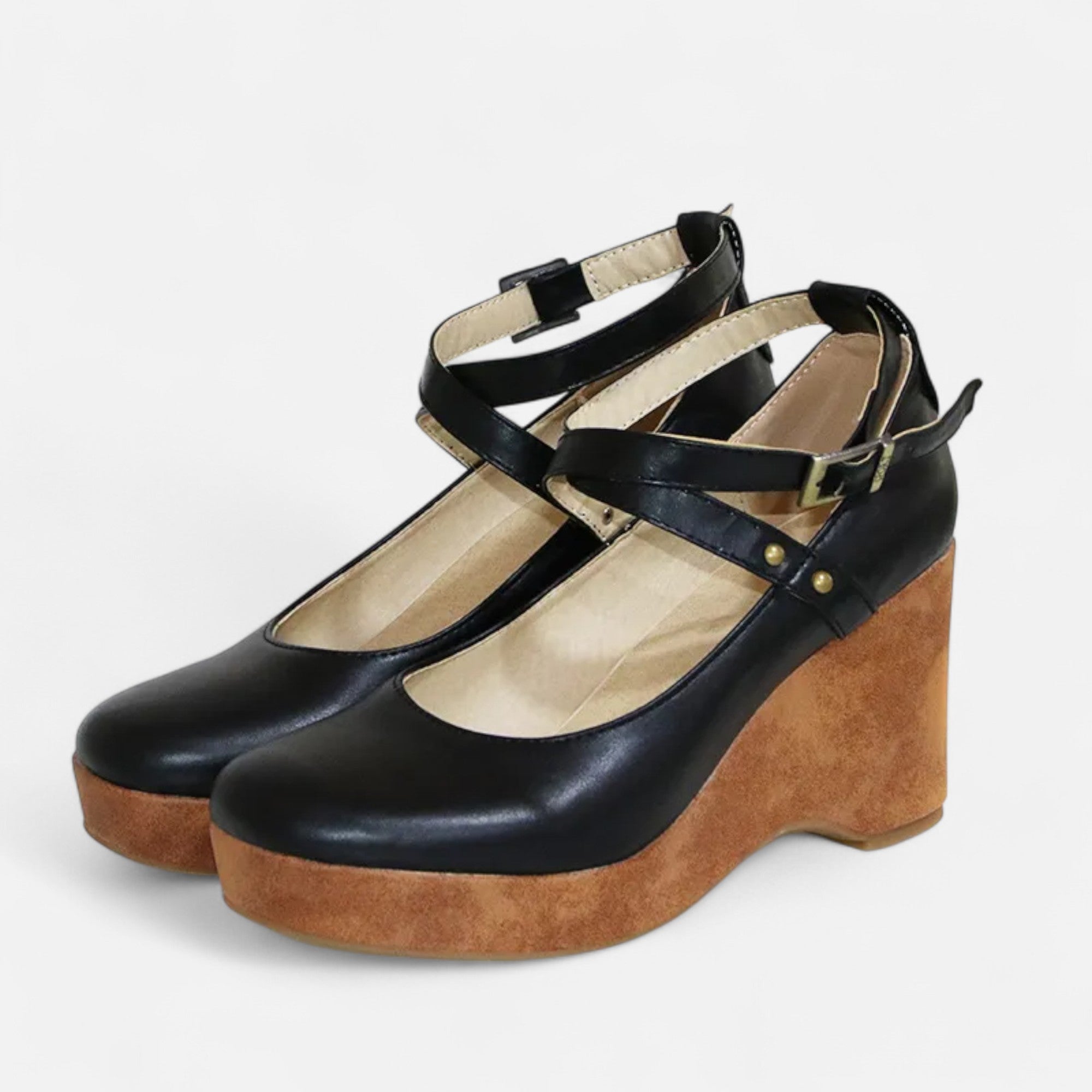 Elrien | Women’s Orthopaedic Mary-Jane High-Heel Sandals