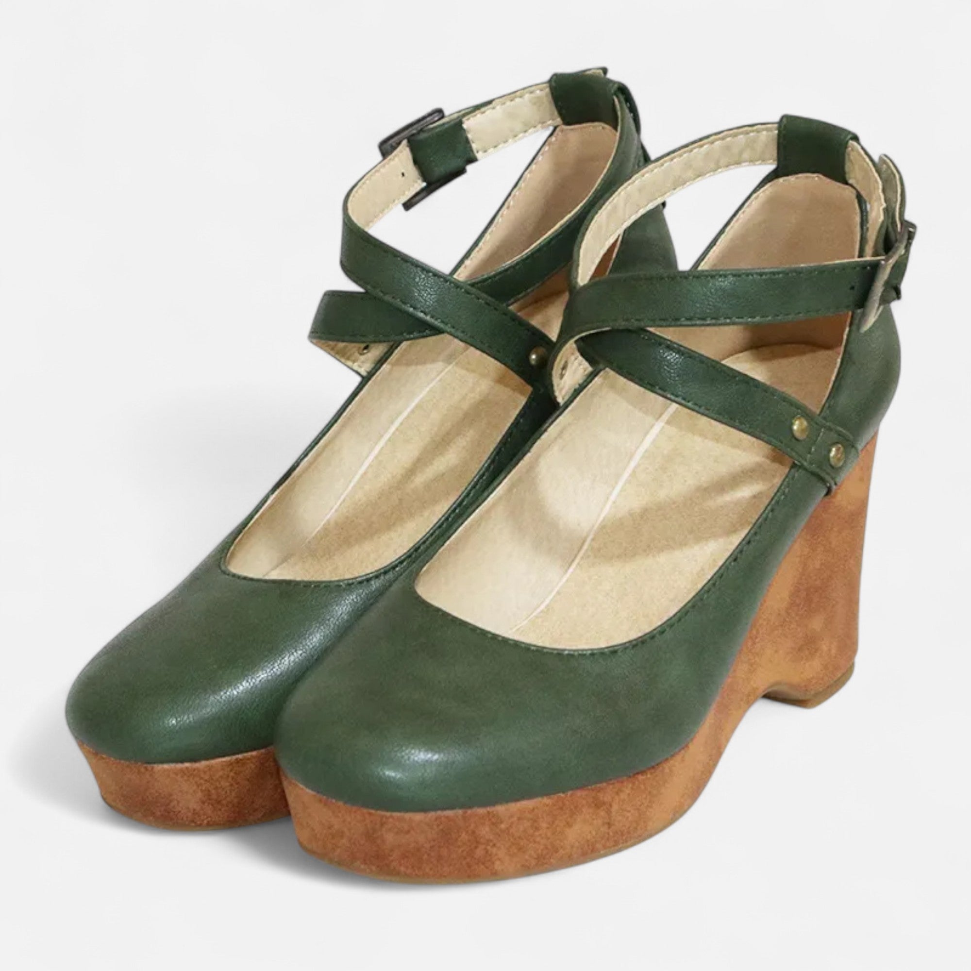 Elrien | Women’s Orthopaedic Mary-Jane High-Heel Sandals