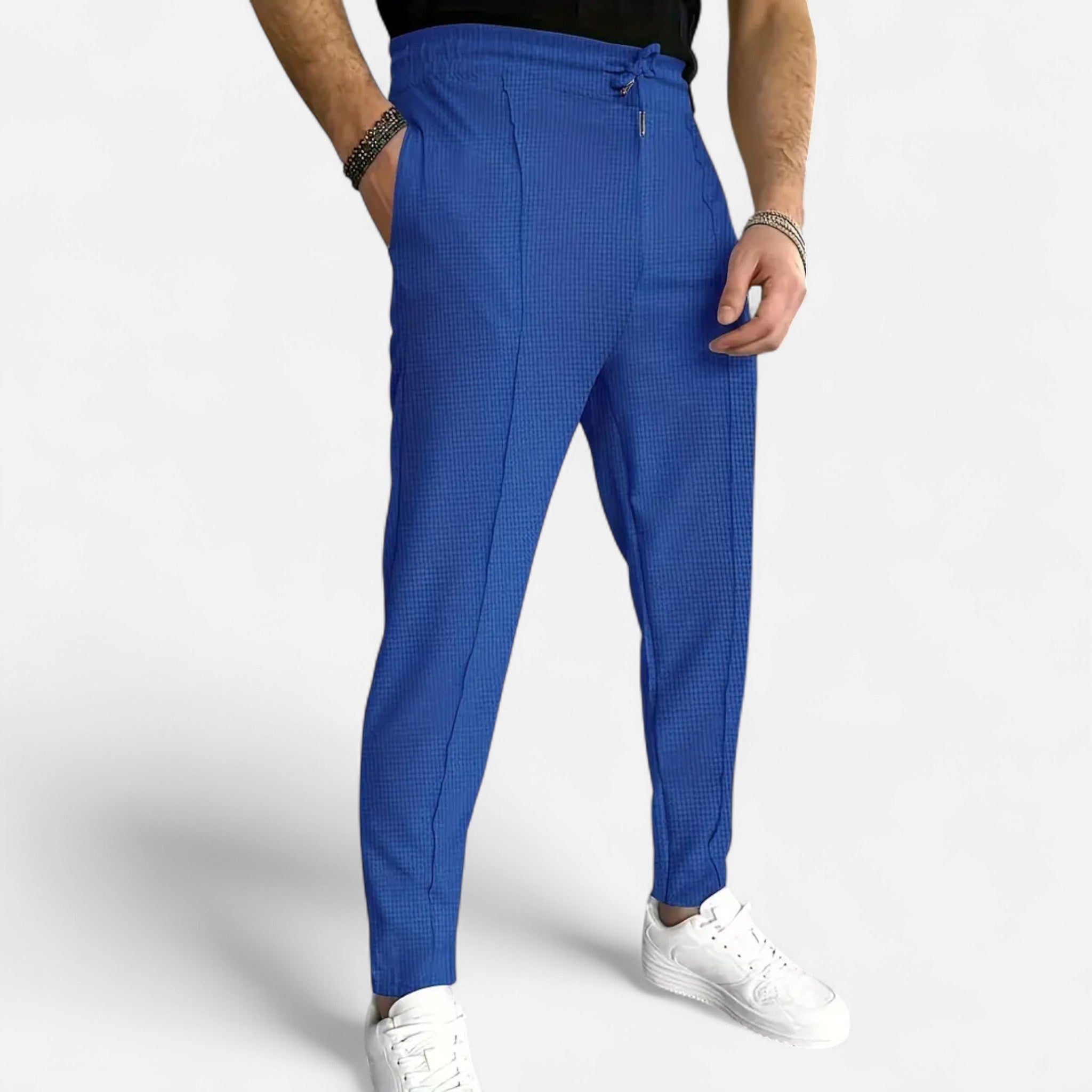 Elrien | Men’s Waffle Knit Joggers Heritage Comfort