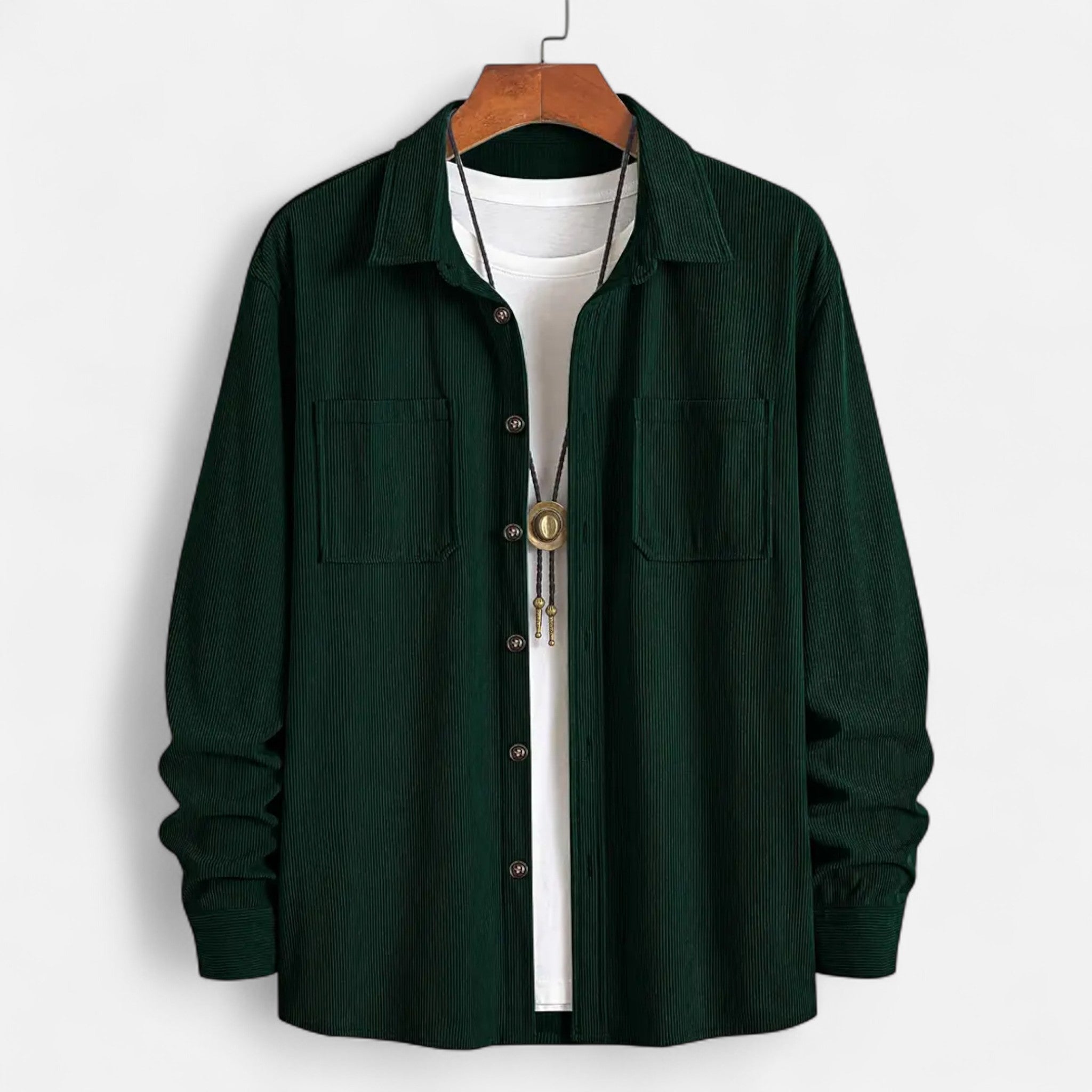 Elrien | Men’s Corduroy Shirt Jacket Ivy Heritage