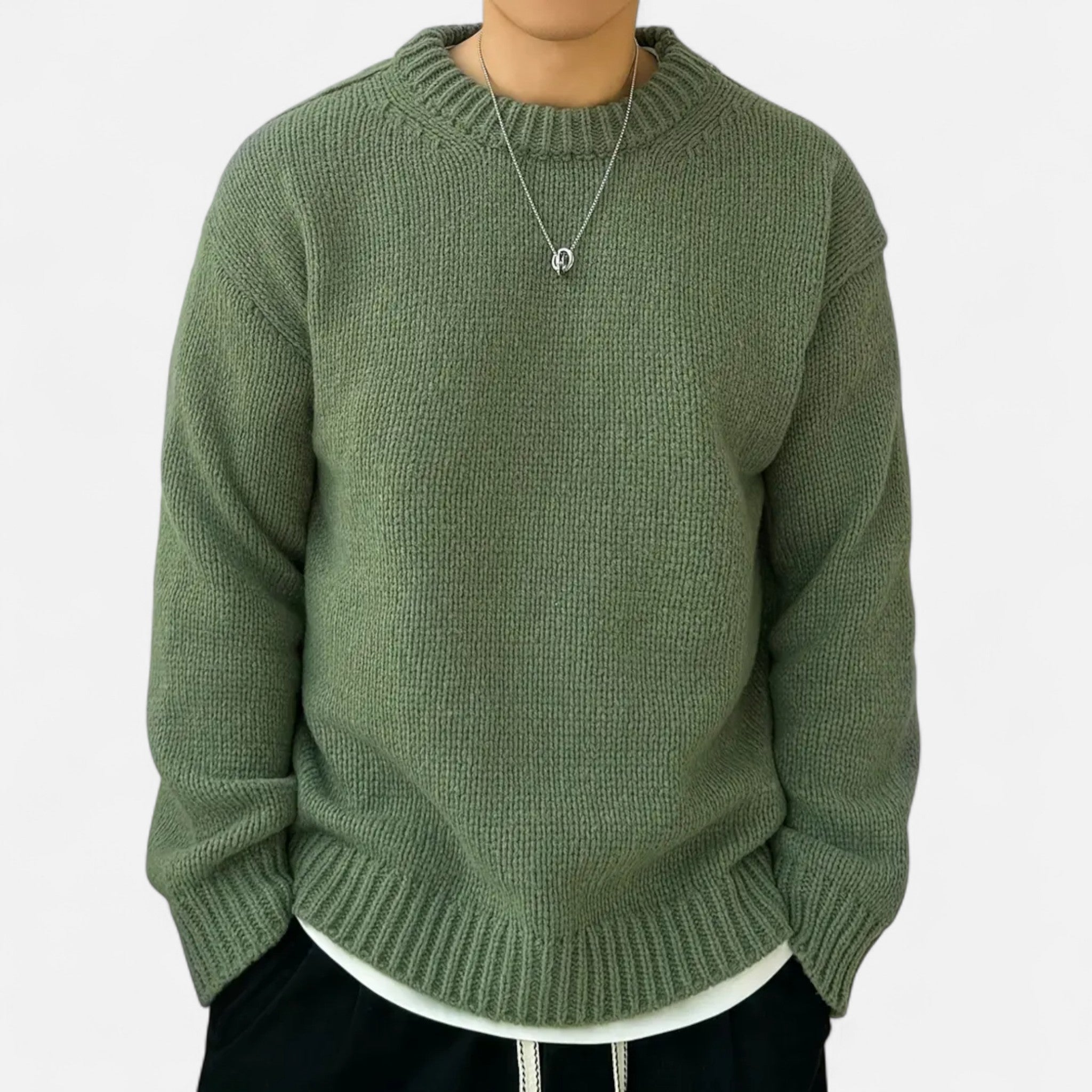 Elrien | Men’s Crew Neck Sweater Ivy Classic