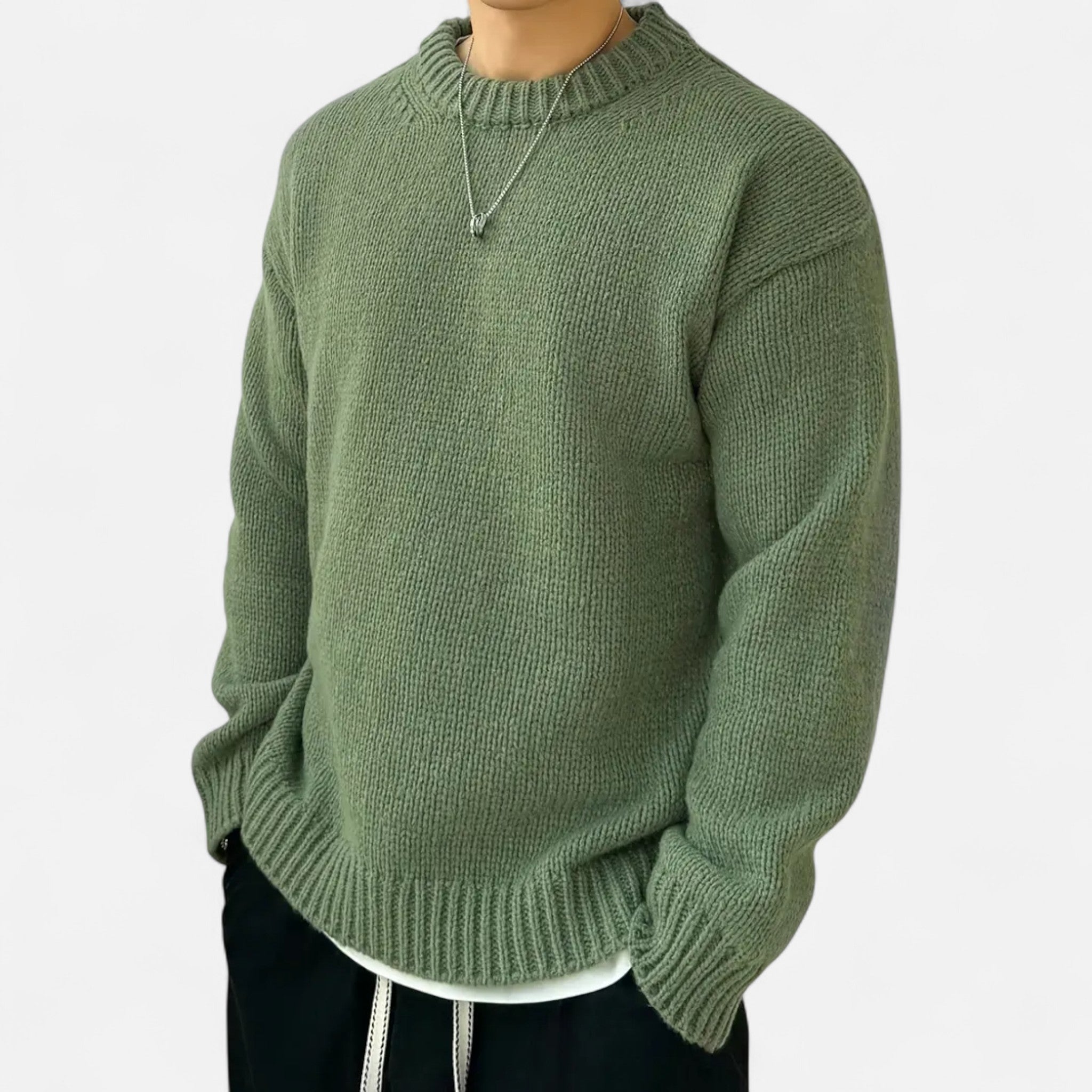 Elrien | Men’s Crew Neck Sweater Ivy Classic