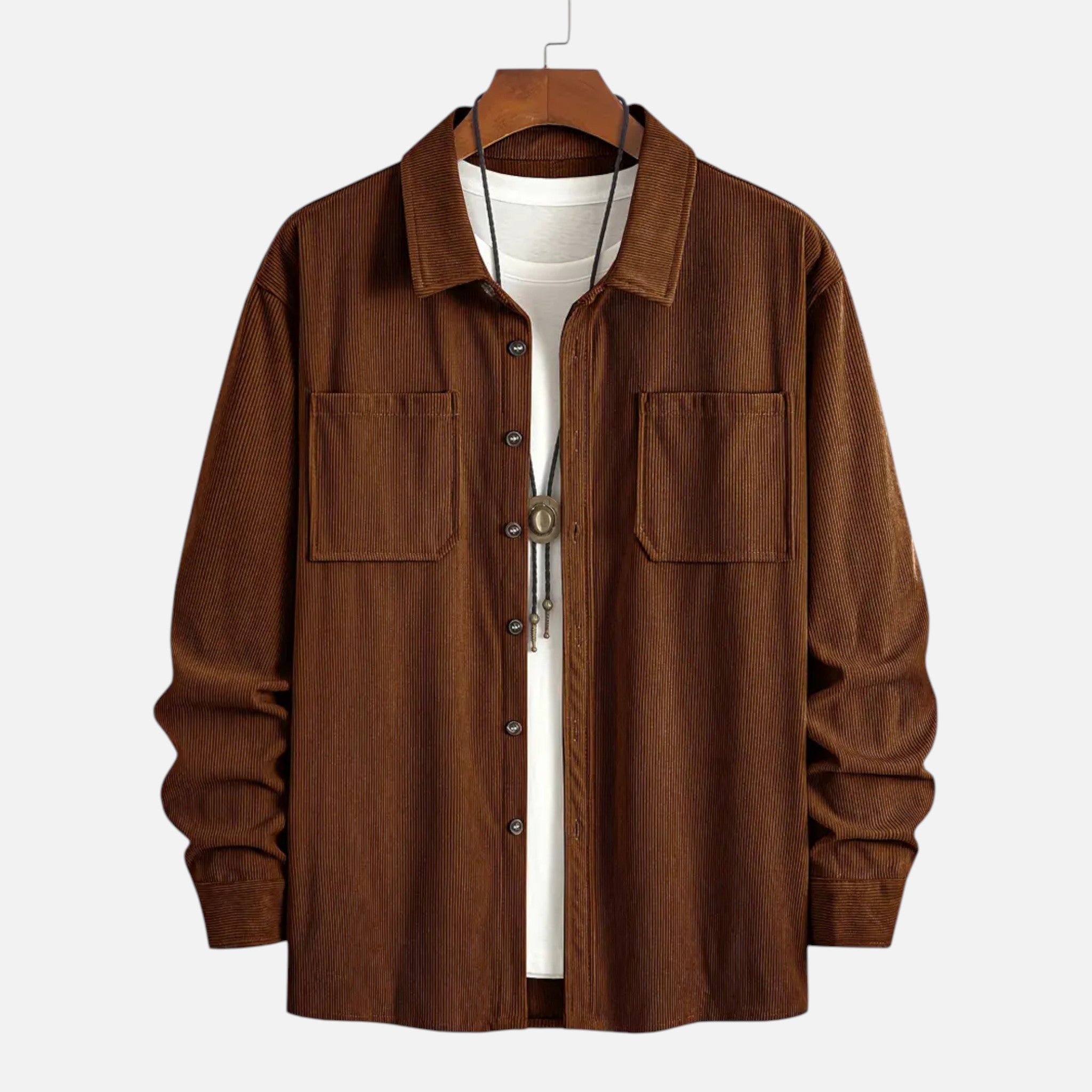 Elrien | Men’s Corduroy Shirt Jacket Ivy Heritage