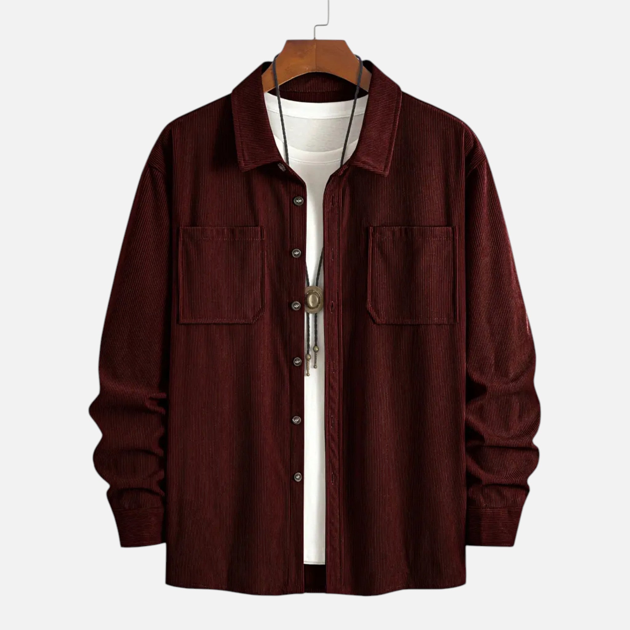Elrien | Men’s Corduroy Shirt Jacket Ivy Heritage