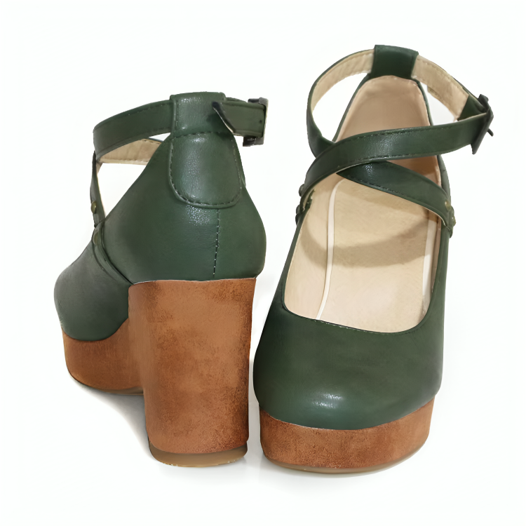 Elrien | Women’s Orthopaedic Mary-Jane High-Heel Sandals