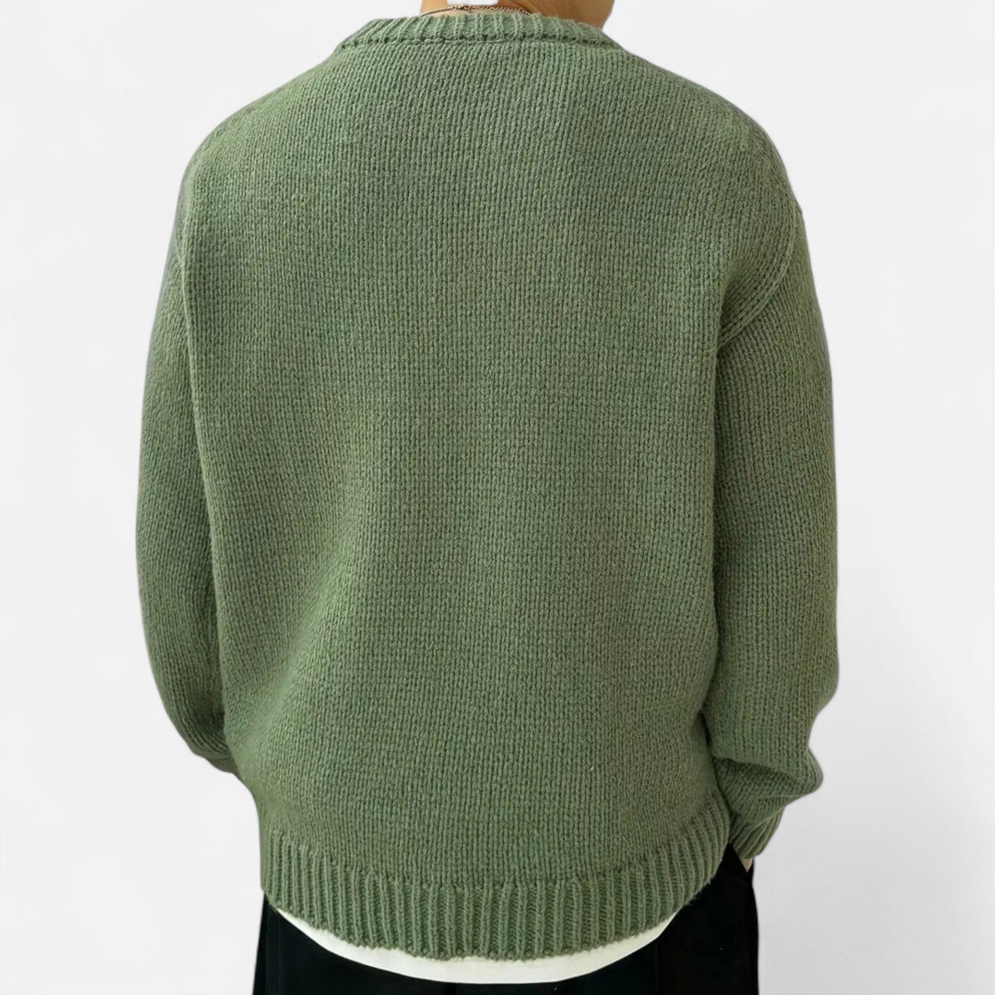 Elrien | Men’s Crew Neck Sweater Ivy Classic