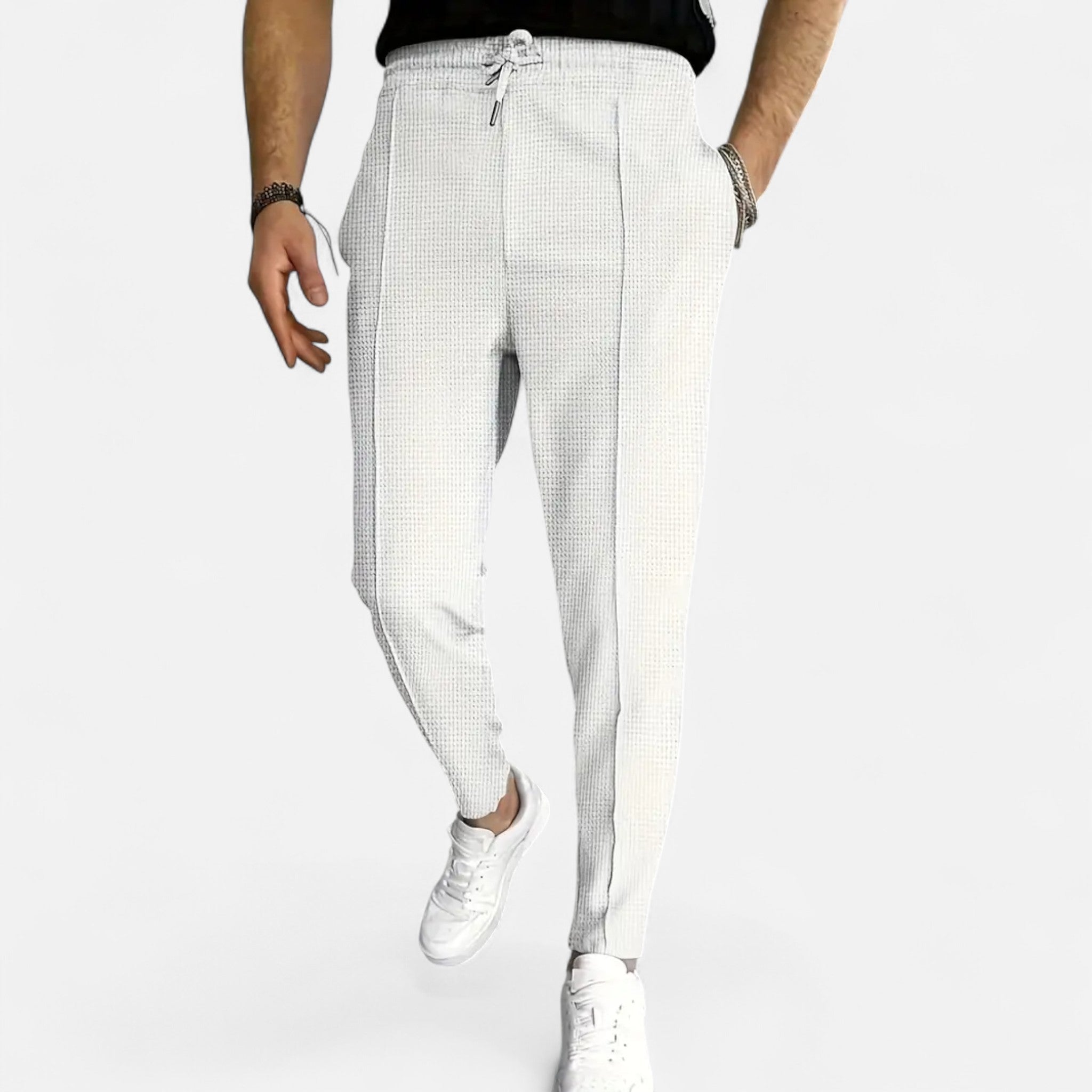 Elrien | Men’s Waffle Knit Joggers Heritage Comfort
