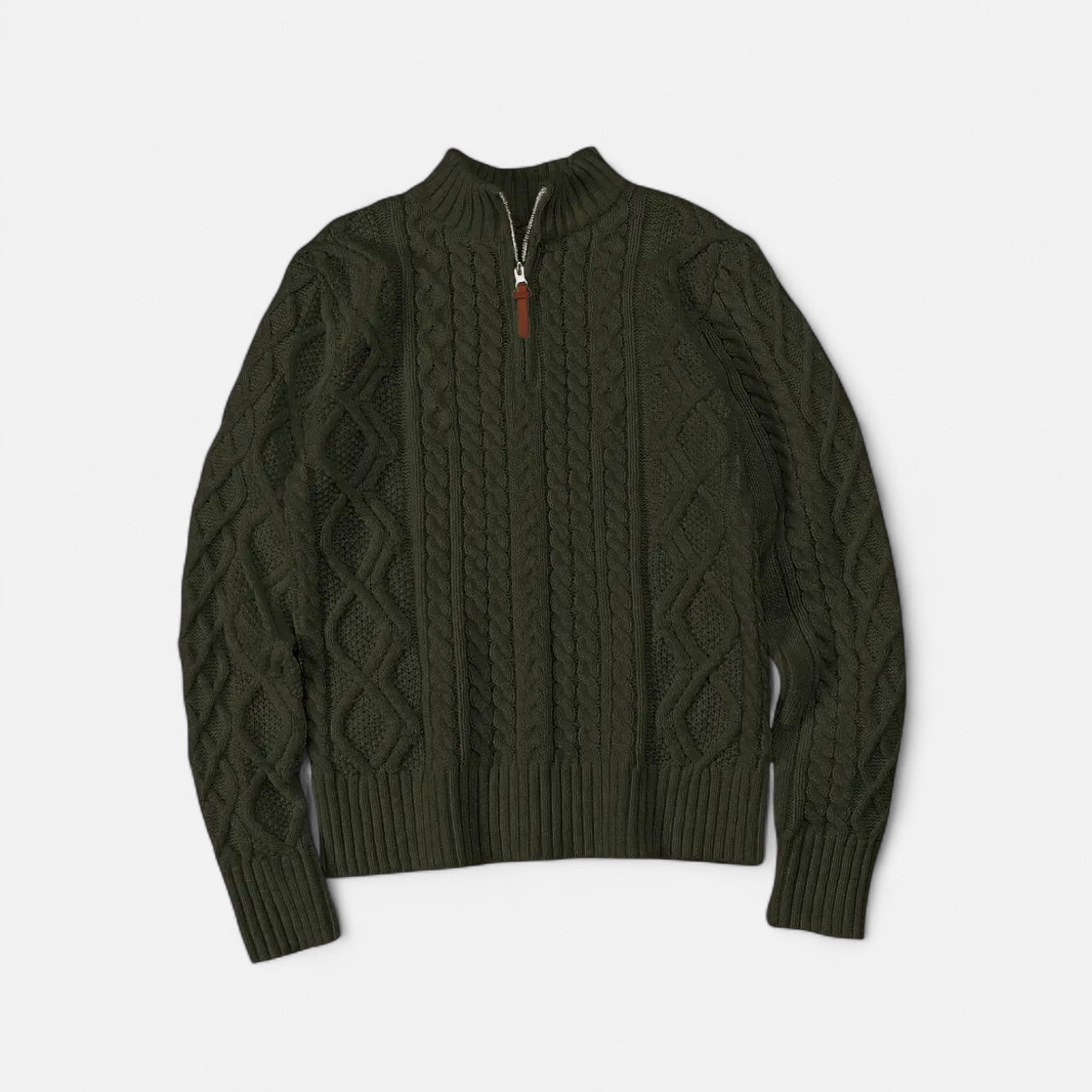 Elrien | Men’s Half-Zip Sweater Ivy Classic