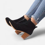 Elrien | Women’s Platform Ankle Boots with Block Heel